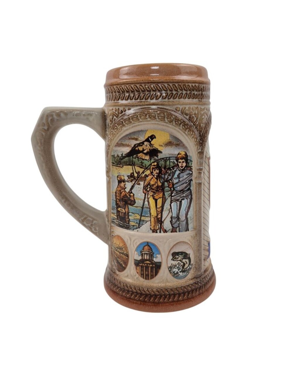 Gerz Old Style Beer Stein 1989 Limited Edition G Heileman Brewing West Germany